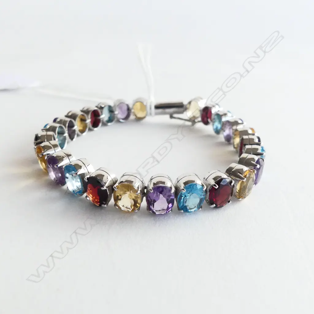 925 & SEMI PRECIOUS STONES BRACELET Image 1++