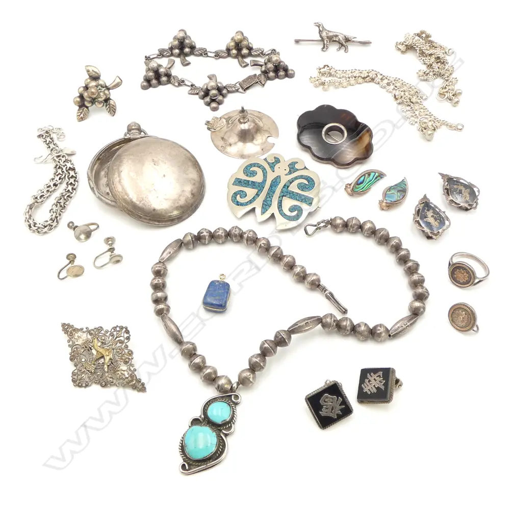 ASST. SILVER JEWELLERY, 207gms Image 1++