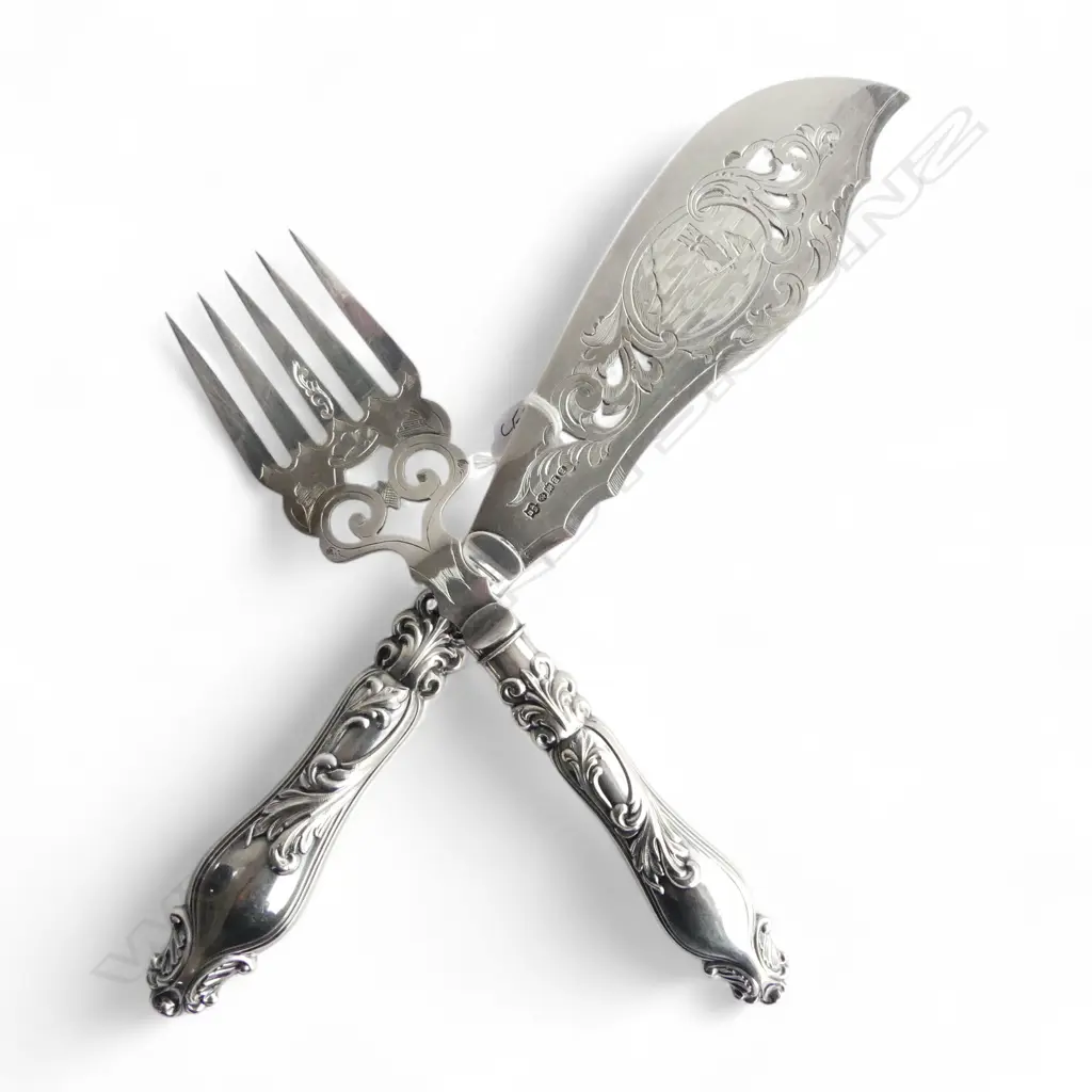 EP KNIFE & FORK FISH SERVERS Image 1++