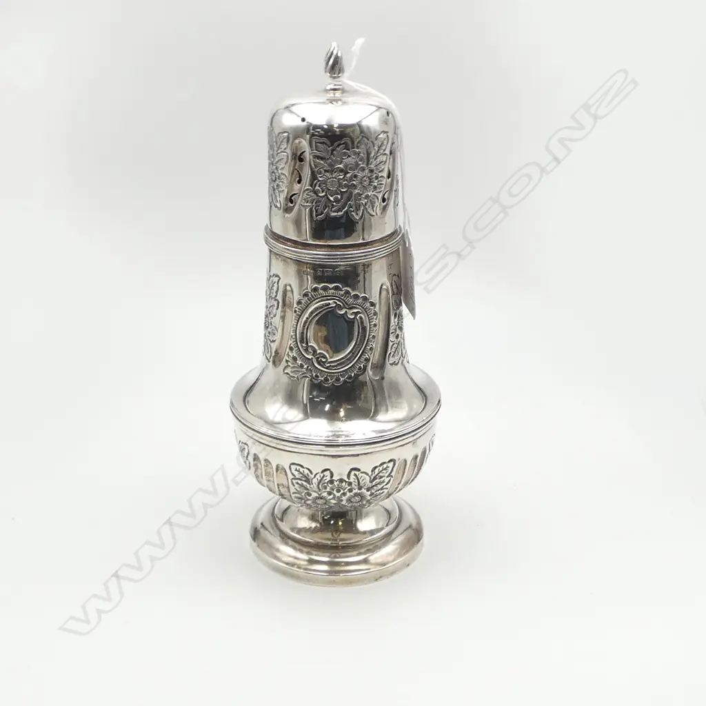 STG SILVER SHAKER B'HAM 1902 267gms H.225mm Image 1++