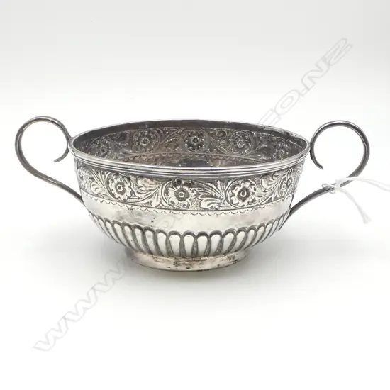 STG SILVER SUGAR BOWL, 159gms