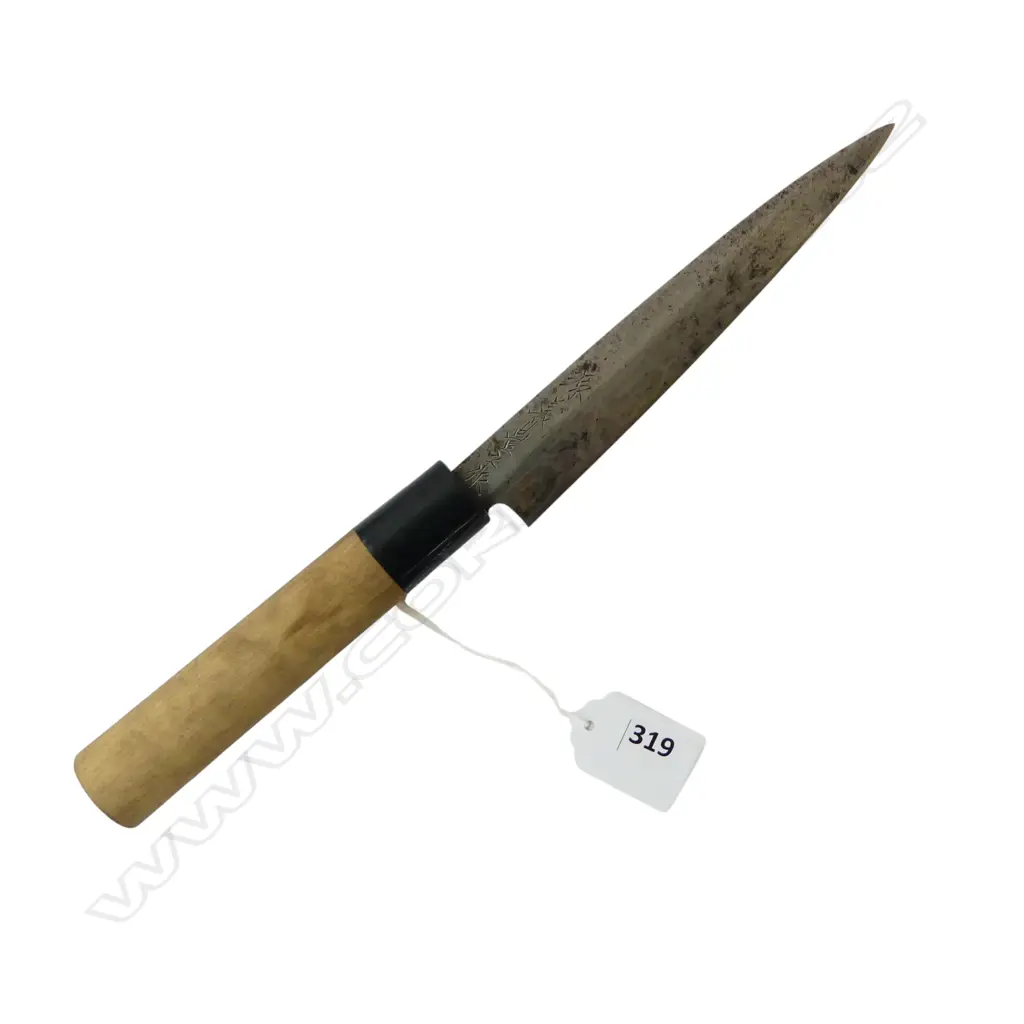 JAPANESE SIGNED CHEFS KNIFE L.280mm Image 1++