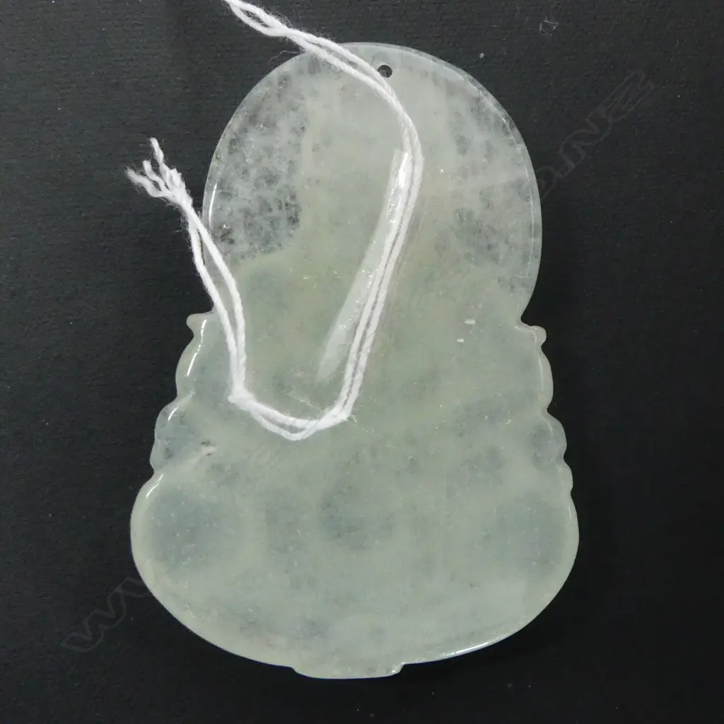 JADEITE BUDDHA PENDANT Image 1++