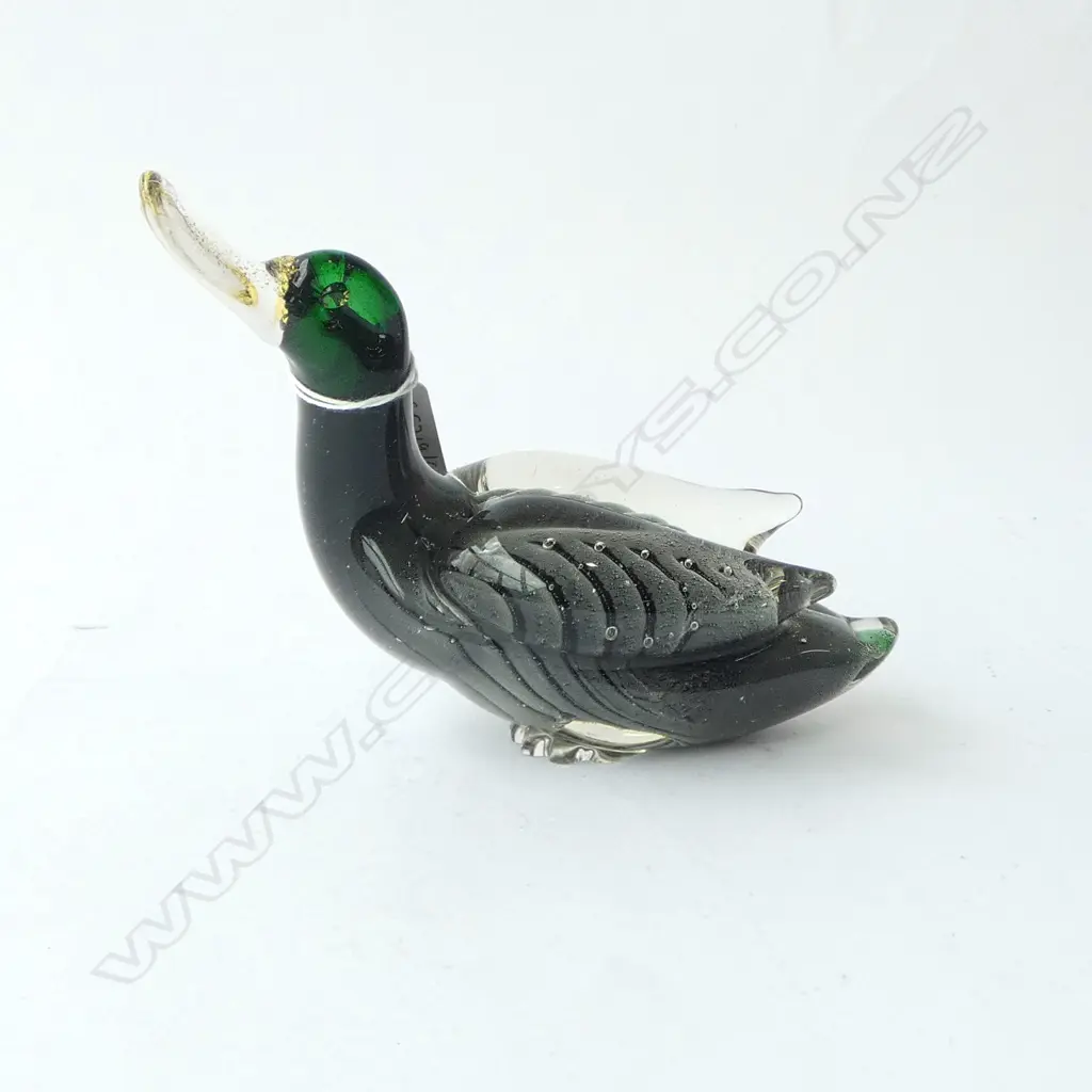 MURANO GLASS DUCK H.130mm Image 1++