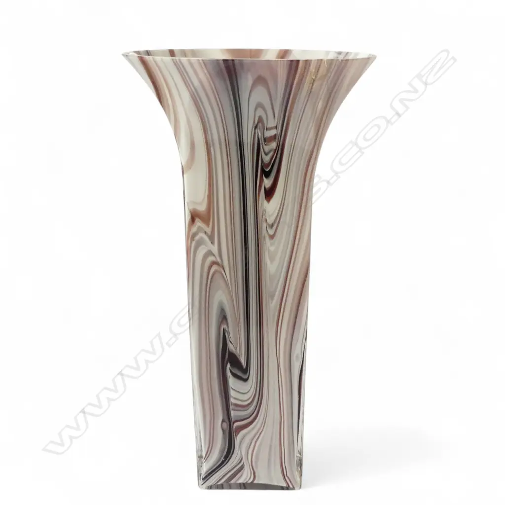 c.1970 LG SERGIO ASTI FOR VENINI MURANO ART GLASS VASE, H.410mm, D.210mm A/F Image 1++