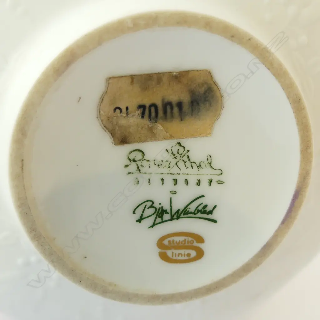 ROSENTHAL STUDIO LINE BY BJORN WIINBLAD BOWL H.130mm Image 1++