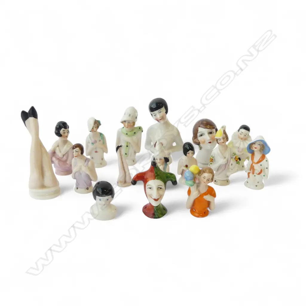 ASST. VINTAGE HALF DOLLS  Image 1++