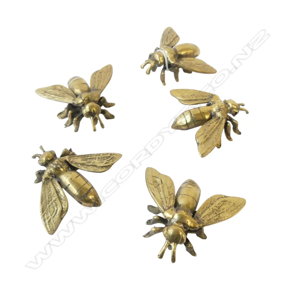 5 BRASS BEES L.70mm Image 1++