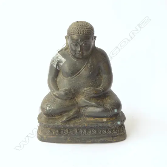 ORIENTAL METAL BUDDHA H.155mm
