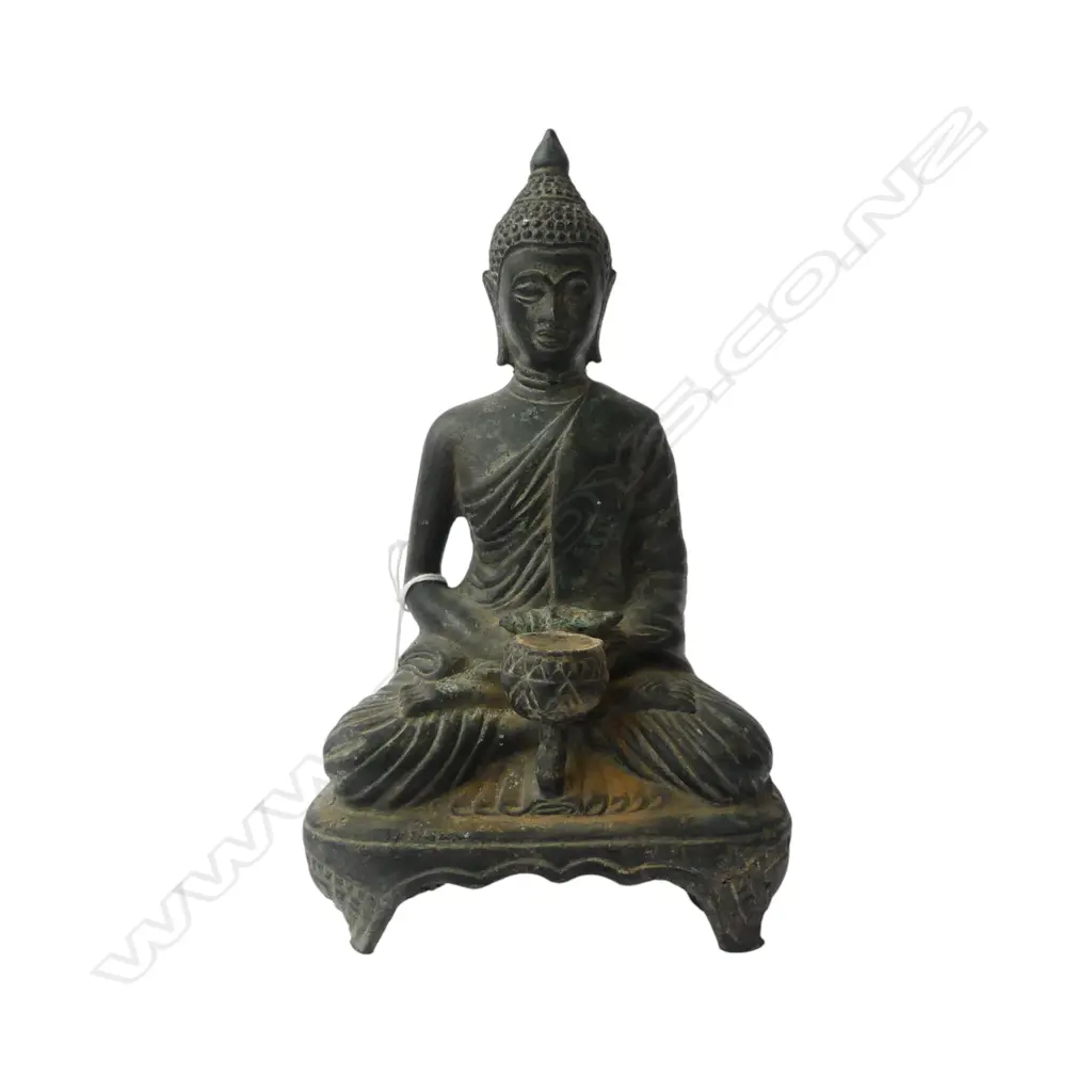 ORIENTAL METAL BUDDHA H.230mm Image 1++