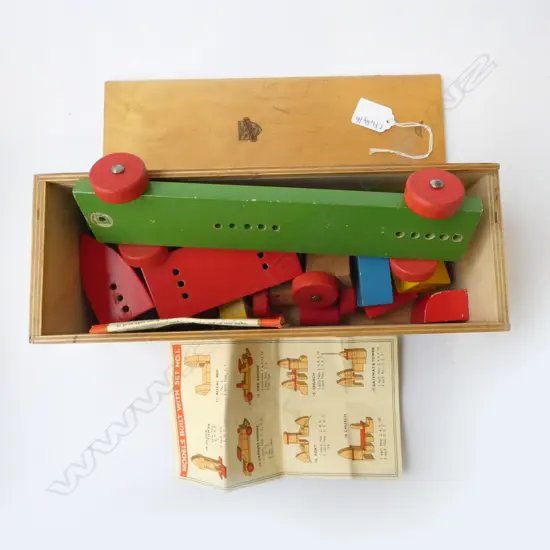 'MULTI BUILDER' TOY BLOCKS, BOXED L.310mm
