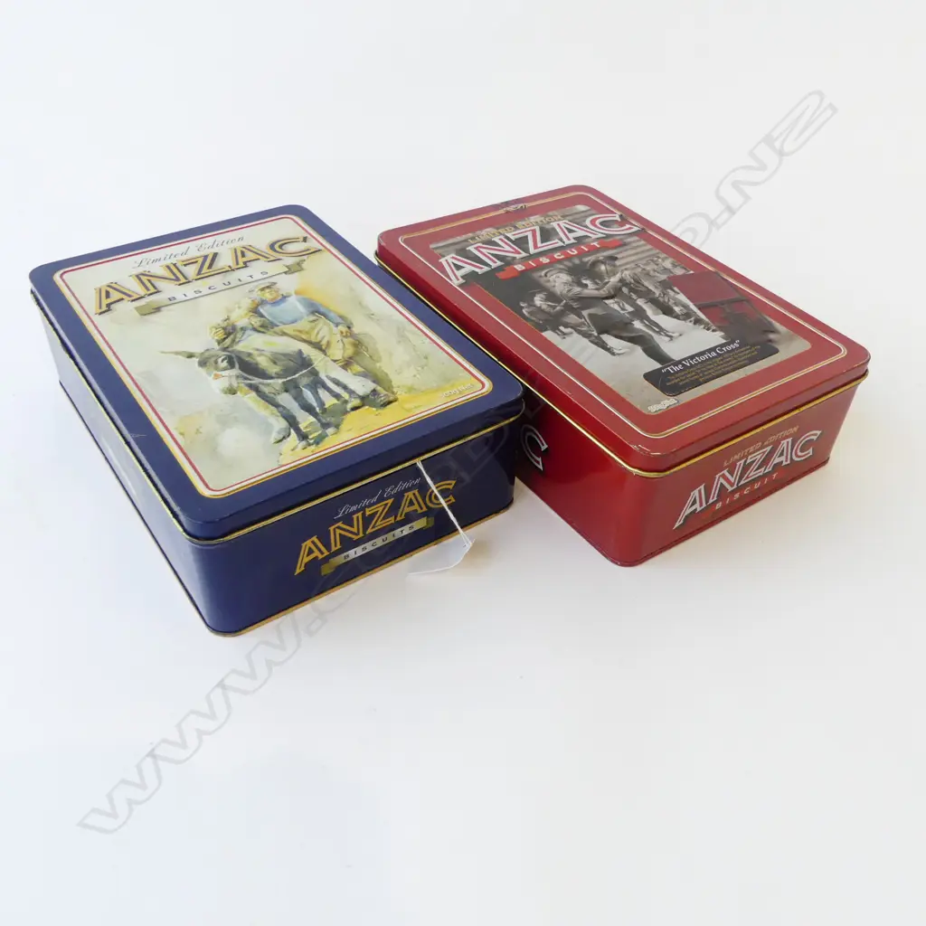 2 ANZAC LIMITED EDITION TINS' SIMPSON & HIS DONKEY + VICTORIA CROSS Image 1++