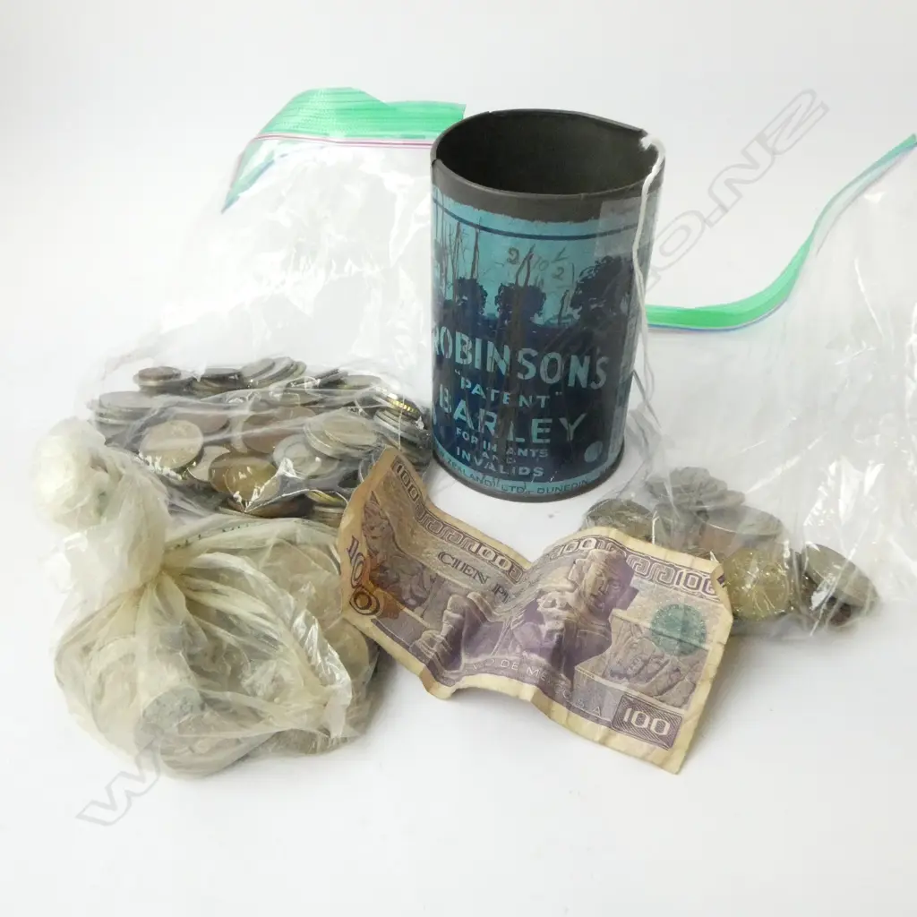 ASST. N.Z. & WORLD COINS Image 1++