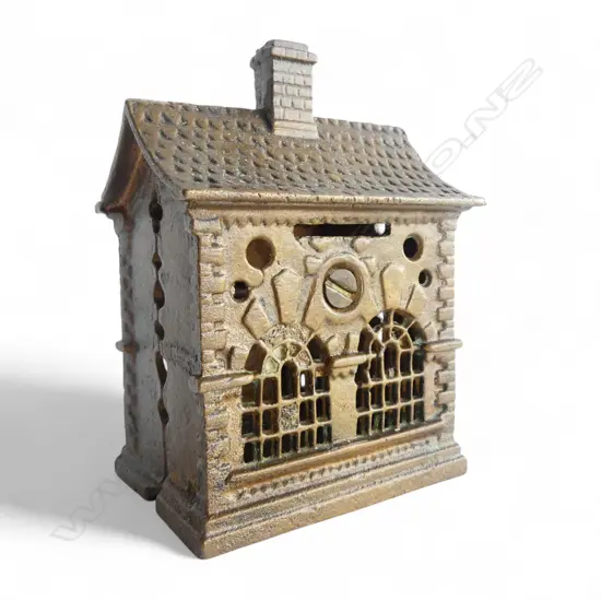 IRON MONEY BOX H.140mm