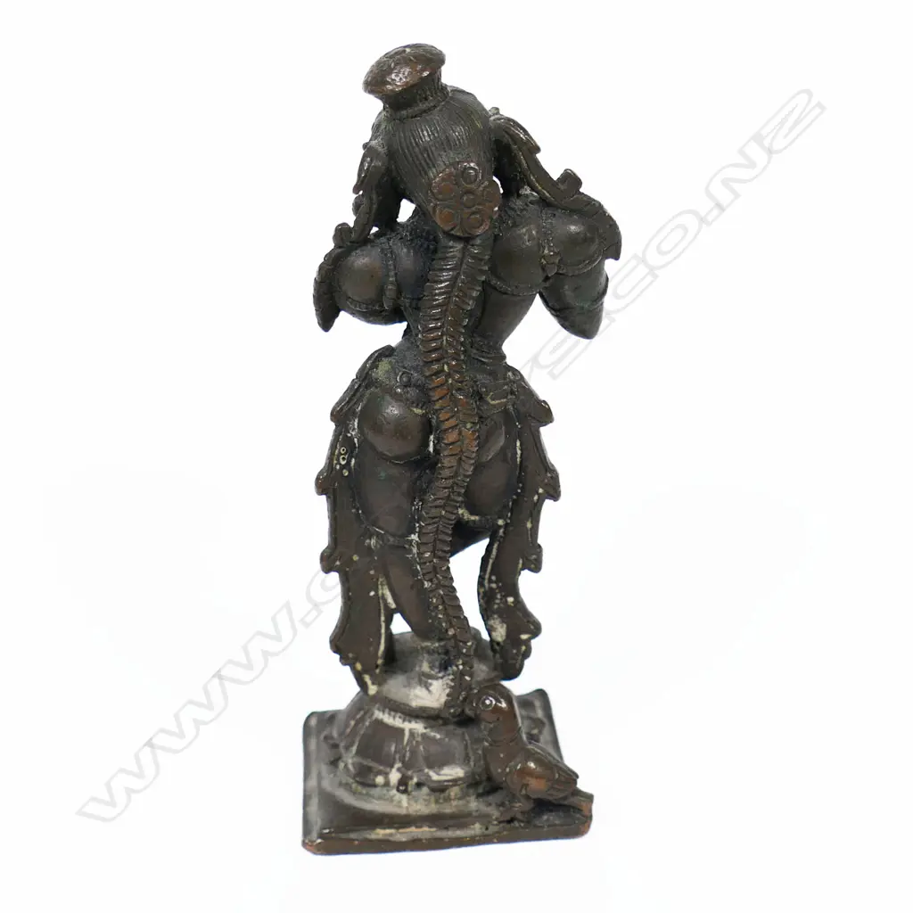 19thC Indian Dancing Krishna Bronze Figure - Provenance: The Collection of Robbert Haas, Image 1++