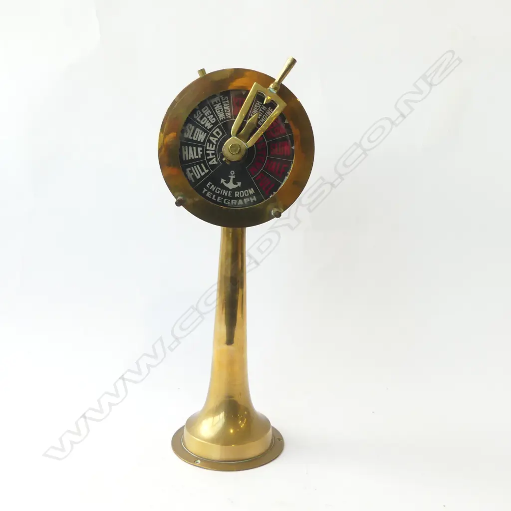 MODEL SHIPS ENGINE TELEGRAPH H.375mm Image 1++