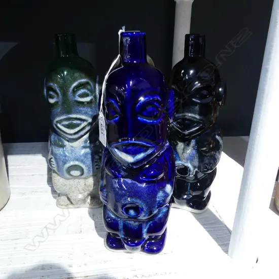 4 TIKI BOTTLES H.250mm