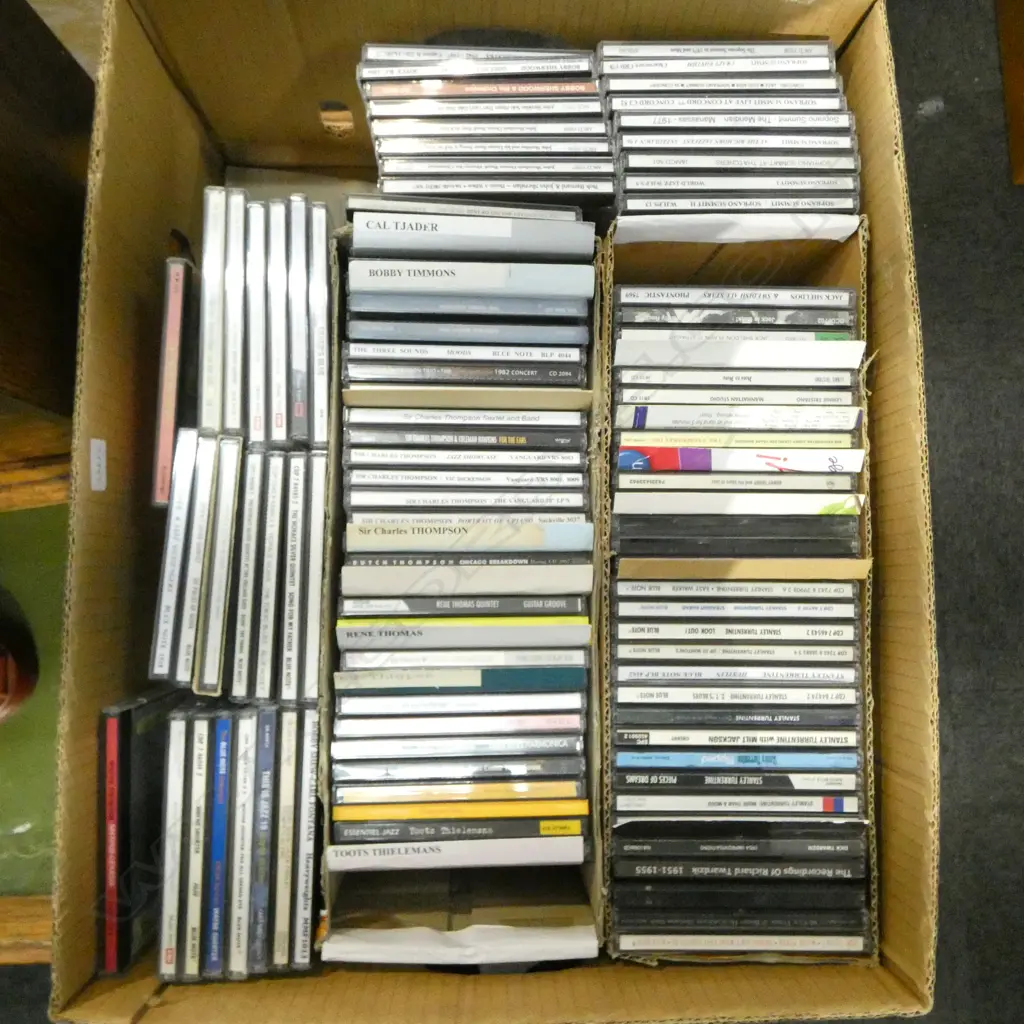 LOT ASST JAZZ CDS VARIOUS ARTISTS Provenance: Ex Collection Wellington Choy Image 1++