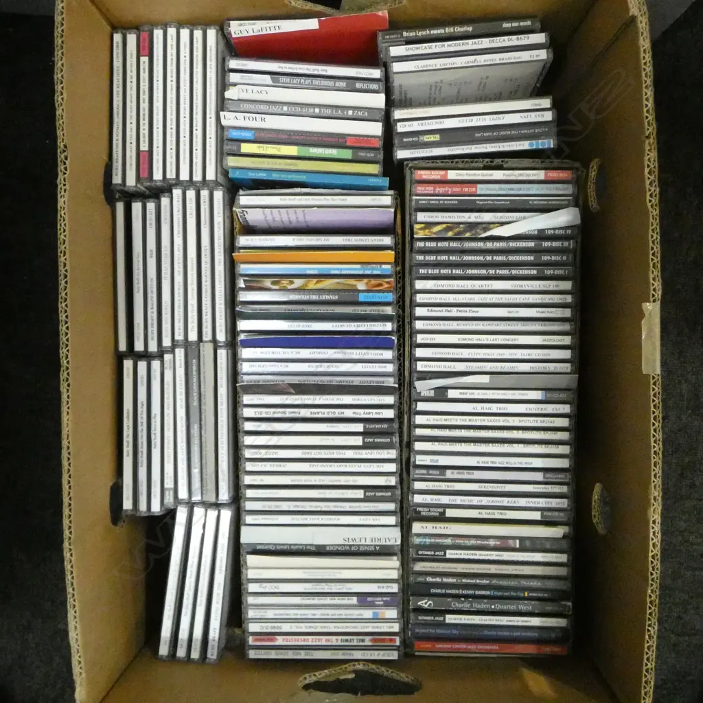 ASST JAZZ CDS VARIOUS ATRISTS Provenance: Ex Collection Wellington Choy Image 1++