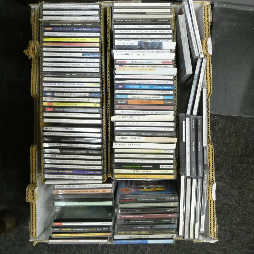 ASST JAZZ CDS VARIOUS ARTISTS Provenance: Ex Collection Wellington Choy Image 1++