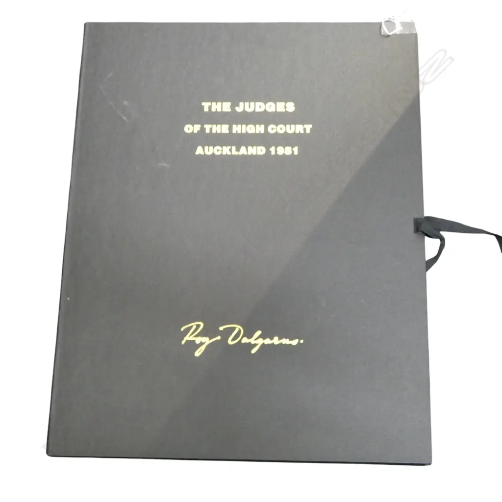 THE JUDGES OF THE HIGH COURT AUCKLAND 1981 Image 1++