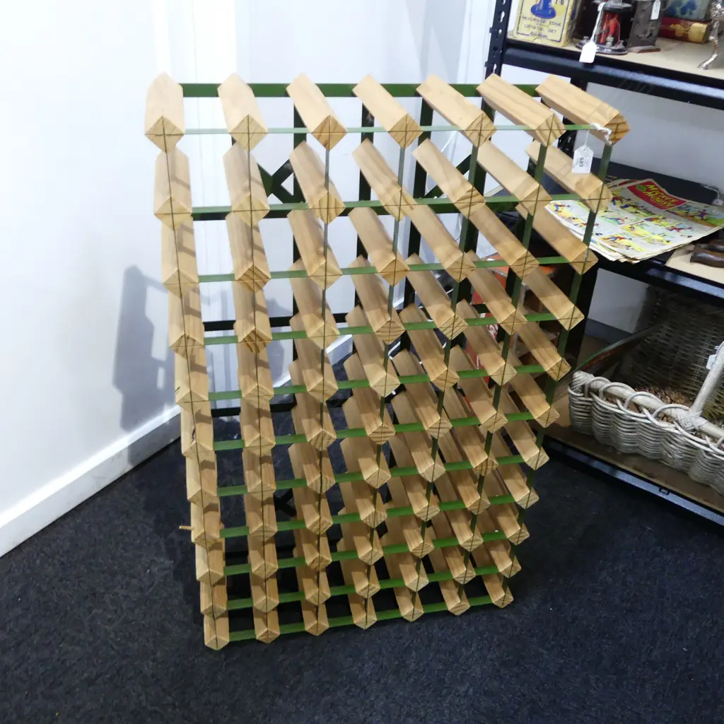 10x6 WINE RACK 595x205x960mm Image 1++
