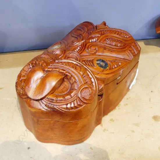 WHEKU LIDED WOODEN BOX H.180mm