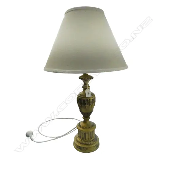 GOLD METAL TABLE LAMP H.610mm