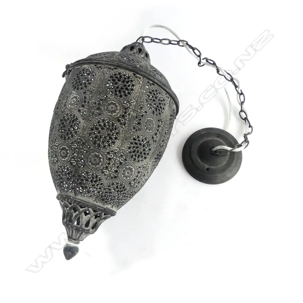 METAL LANTERN H.440mm Image 1++