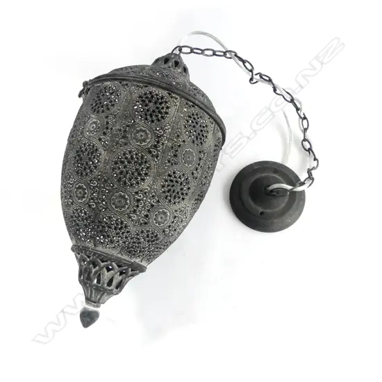 METAL LANTERN H.440mm