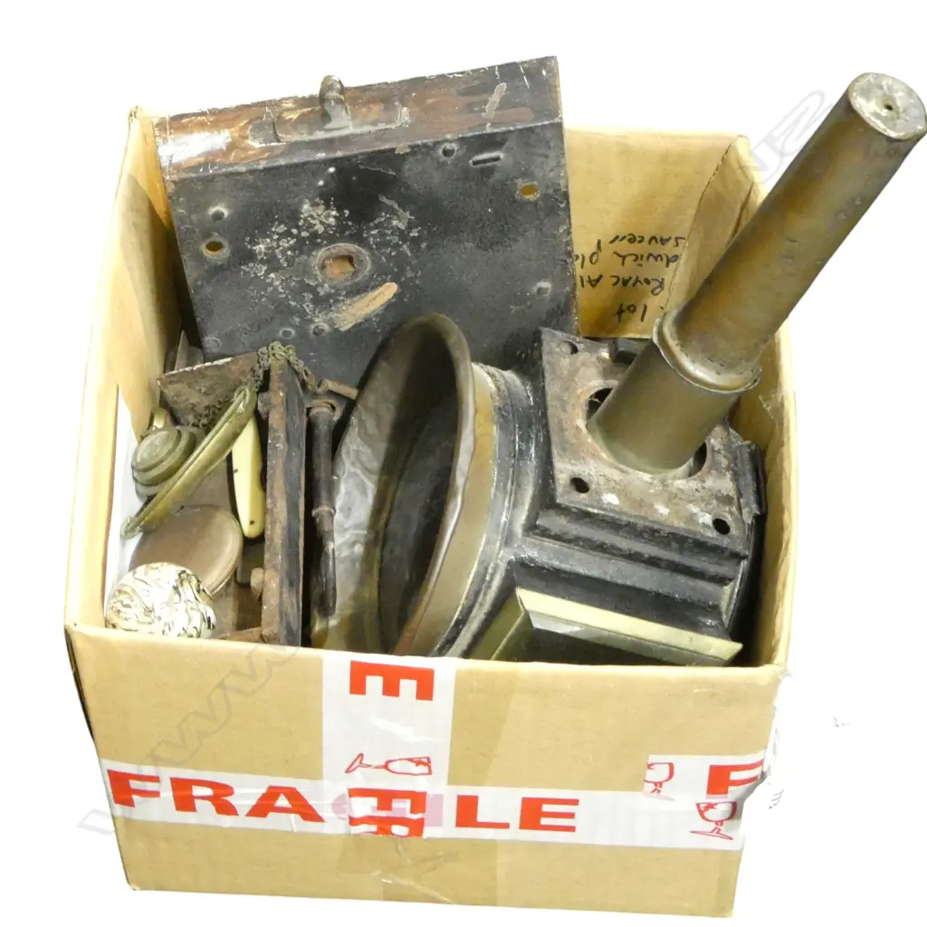 CARRIAGE LANTERN, DOOR HARDWARE, FRENCH BEY BERK BAROMETER, SCALES, SHAVING & POCKET KNIFE ETC Image 1++