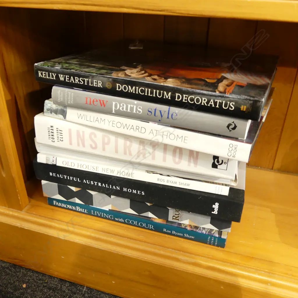 COFFEE TABLE BOOKS ON DECORATING AND OTHER ASSORTED SUBJECTS Image 1++