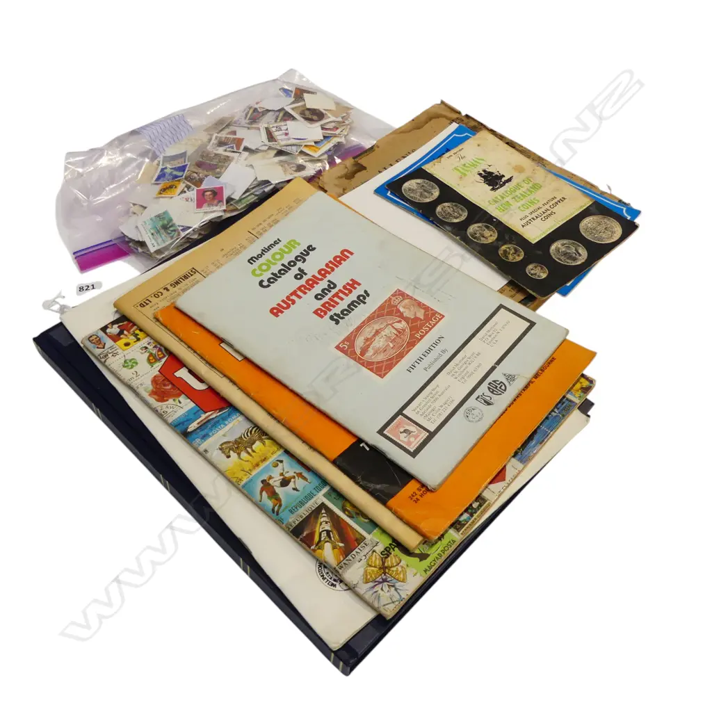 ASST. STAMPS, STAMP CATALOGUES, etc Image 1++