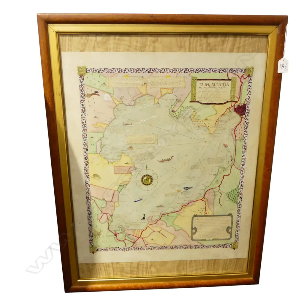 LAKE TAUPO WC INITIALED D.C.H. 595x505mm Image 1++