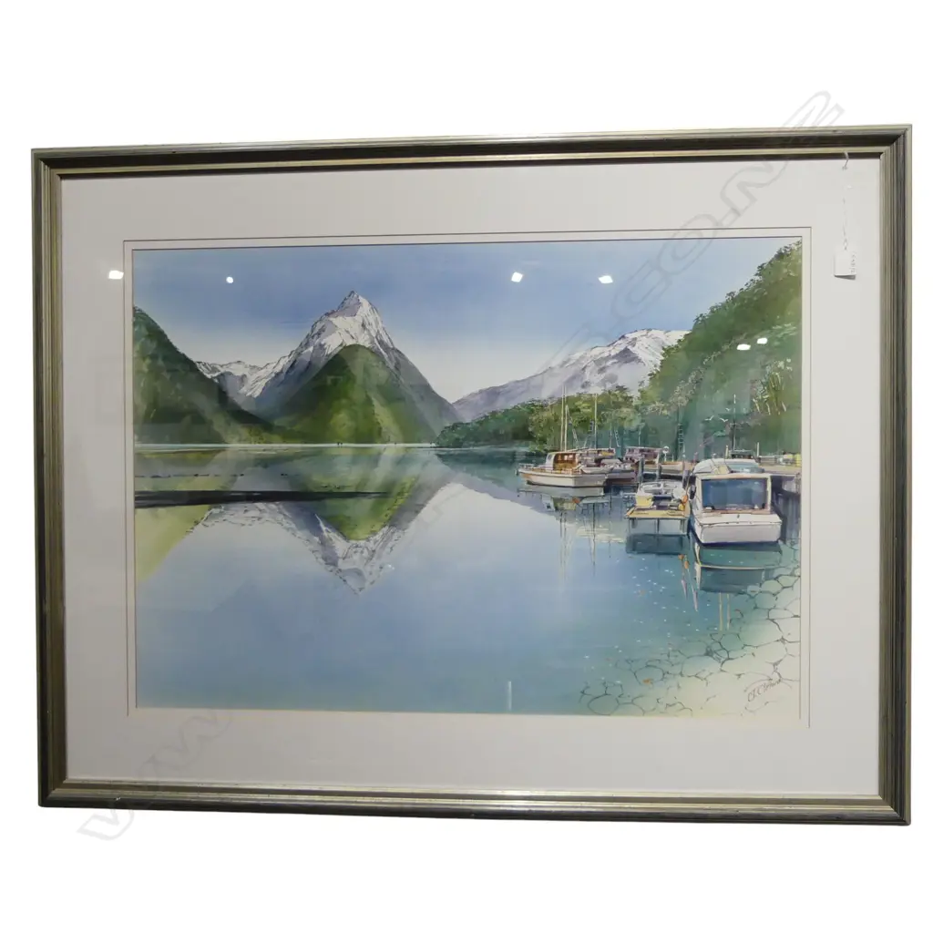 JOHN CLIFFORD 'MITRE PEAK' WC 565x805mm Image 1++