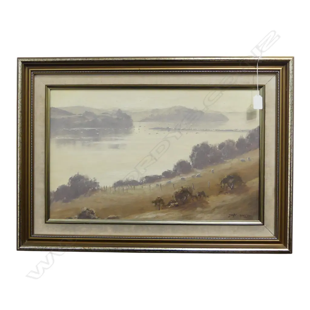 JOHN SPEEDY, SANDSPIT, OIL ON BOARD, SIGNED, 320 x 520mm Image 1++