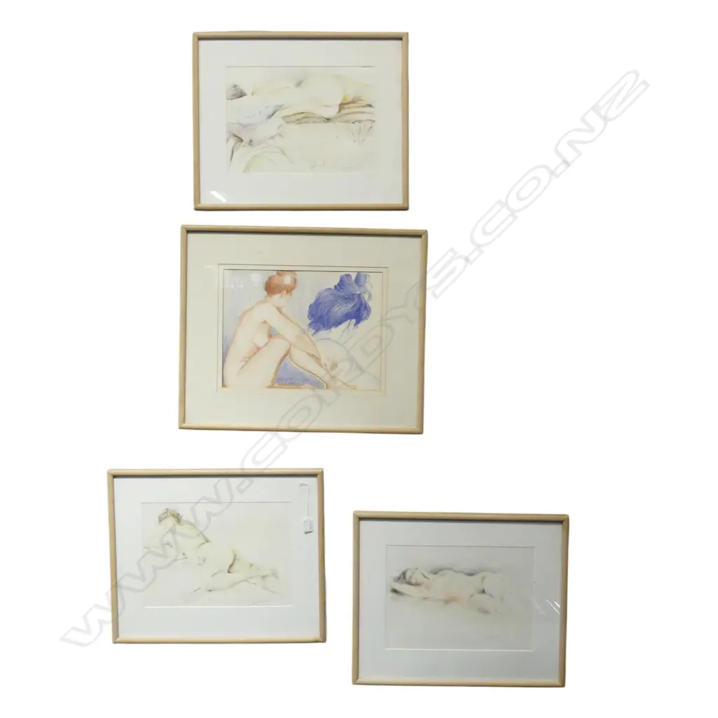 4 G. D. RANDERSON NUDES, PENCIL ON PAPER, 280x400mm Image 1++