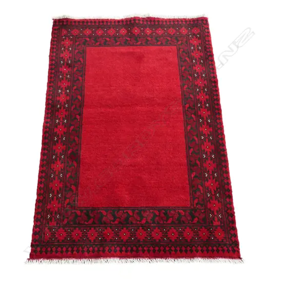 SM HANDKNOTTED TURKOMAN RUG, 1500 X 1000mm