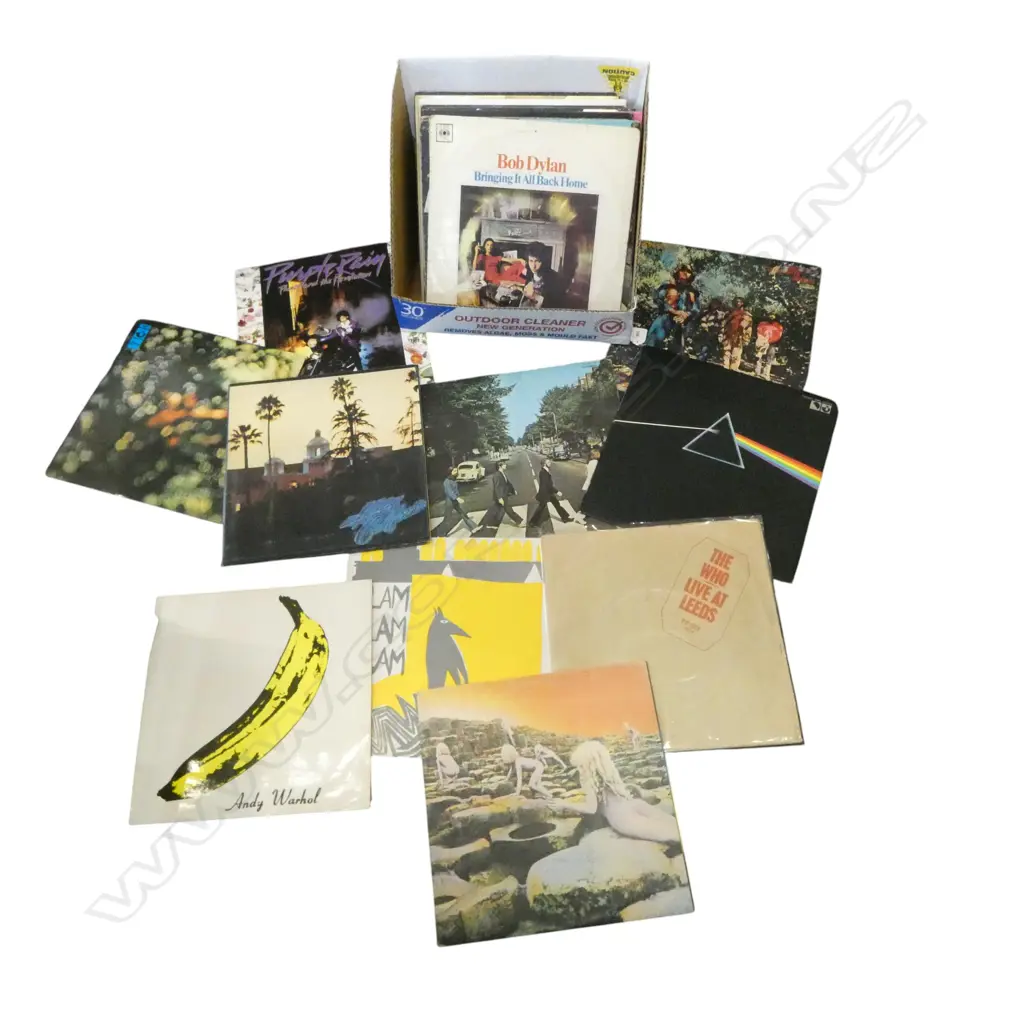 ASST. RECORDS; PINK FLOYD, BEATLES, CCR, PRINCE, DYLAN, THE WHO ETC Image 1++