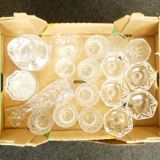 ASST. CRYSTAL & GLASSWARE 