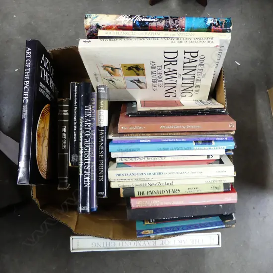 BOOKS; ART INTEREST; RAYMOND CHING ETC