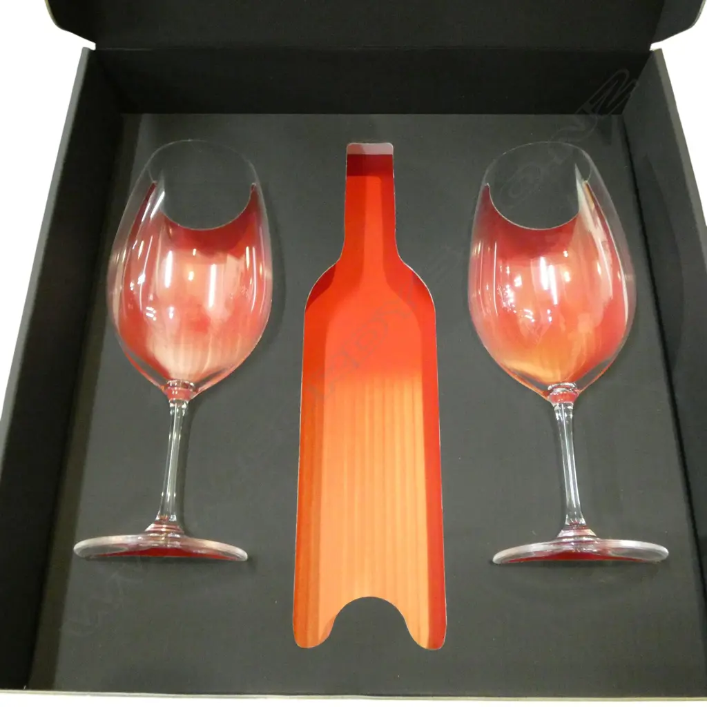 6 RIEDEL WINE GLASSES H.240mm IN 3 PENFOLDS BOXES Image 1++