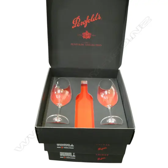 6 RIEDEL WINE GLASSES H.240mm IN 3 PENFOLDS BOXES