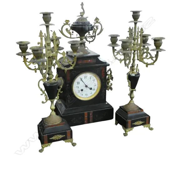 3 PCE GARNITURE SET H.460mm