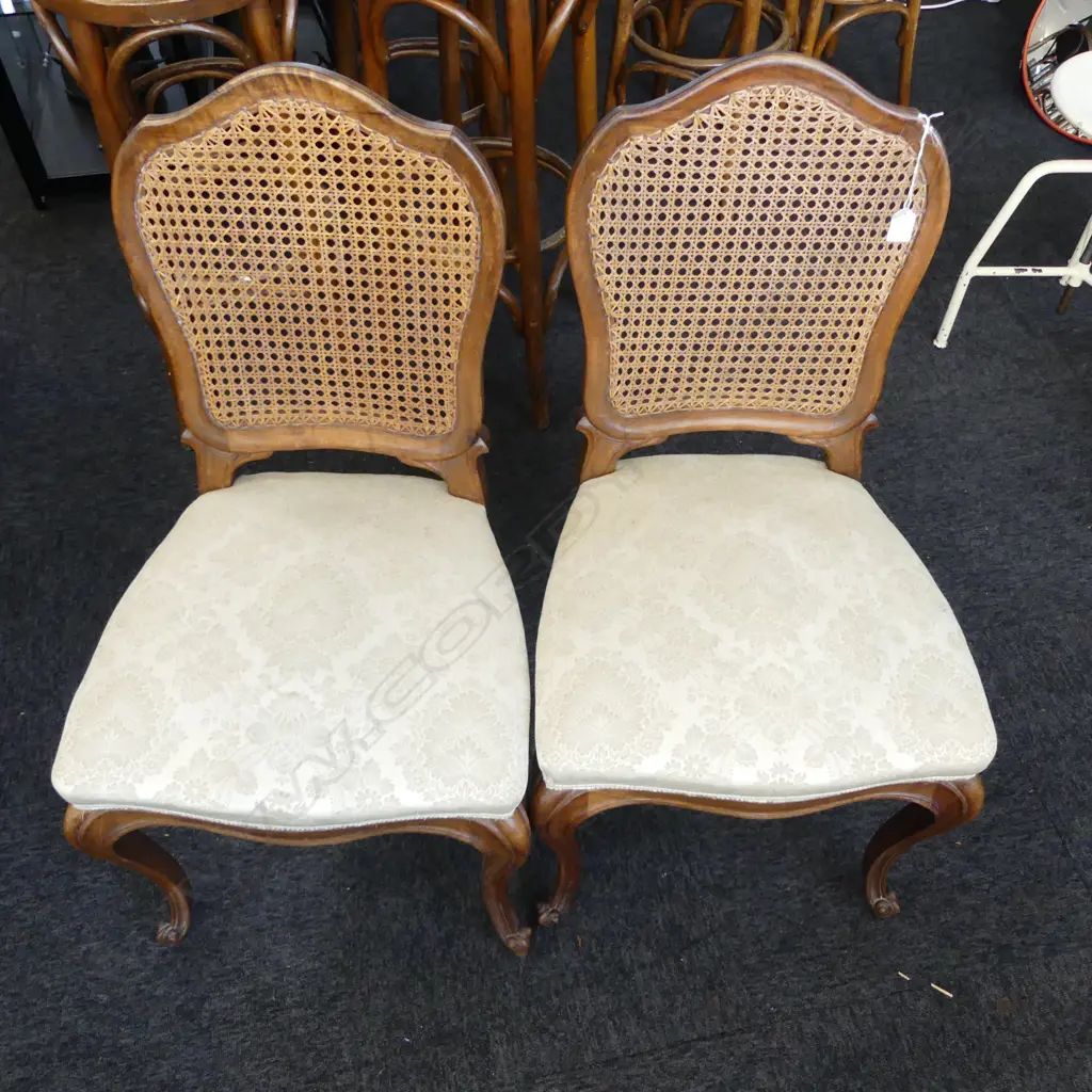 PR UPHOSLETERED FRENCH CHAIRS  Image 1++
