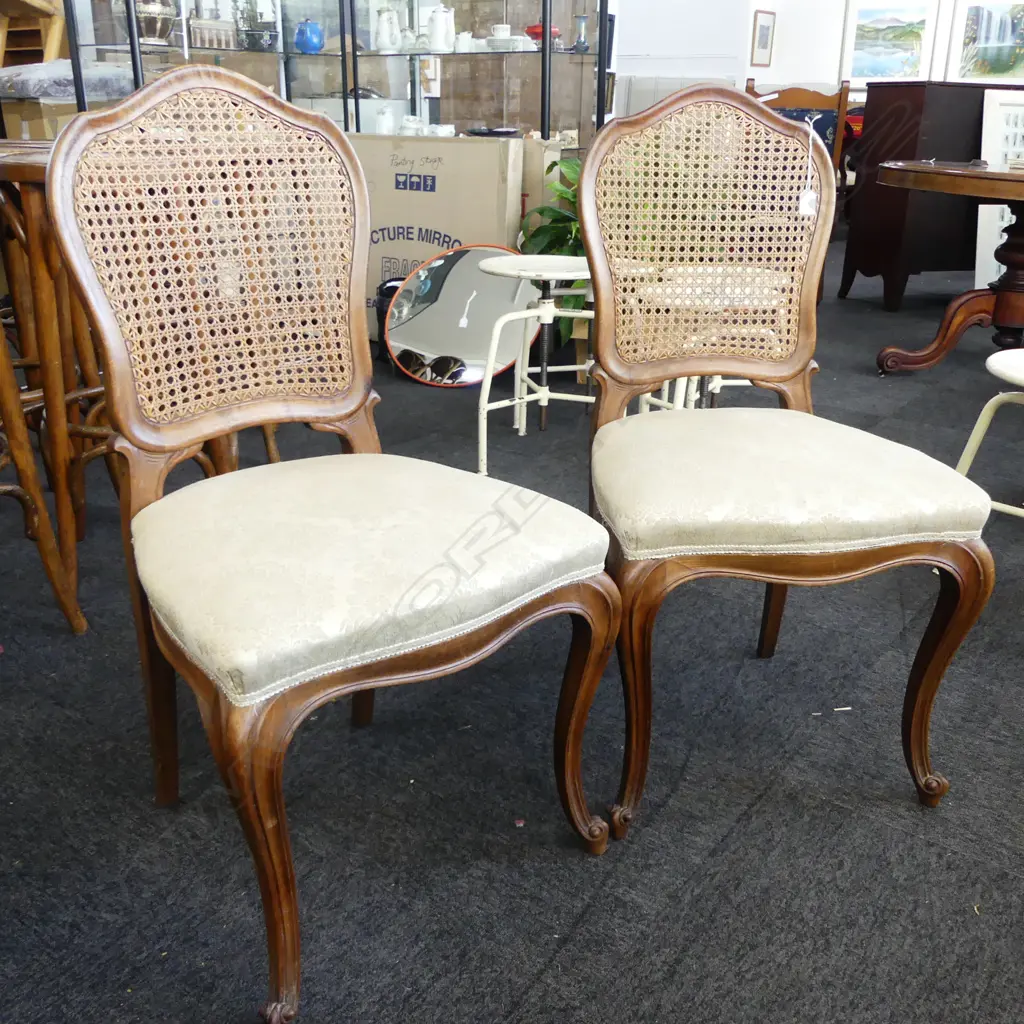 PR UPHOSLETERED FRENCH CHAIRS  Image 1++