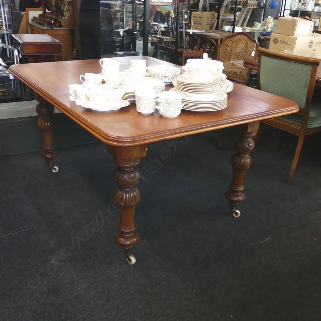 VICTORIAN DINING TABLE 1540x1100x745mm Image 1++