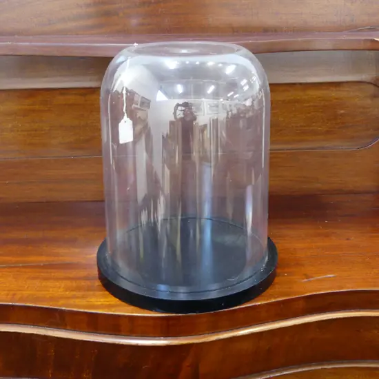 LARGE PLASTIC CLOCHE H.320mm