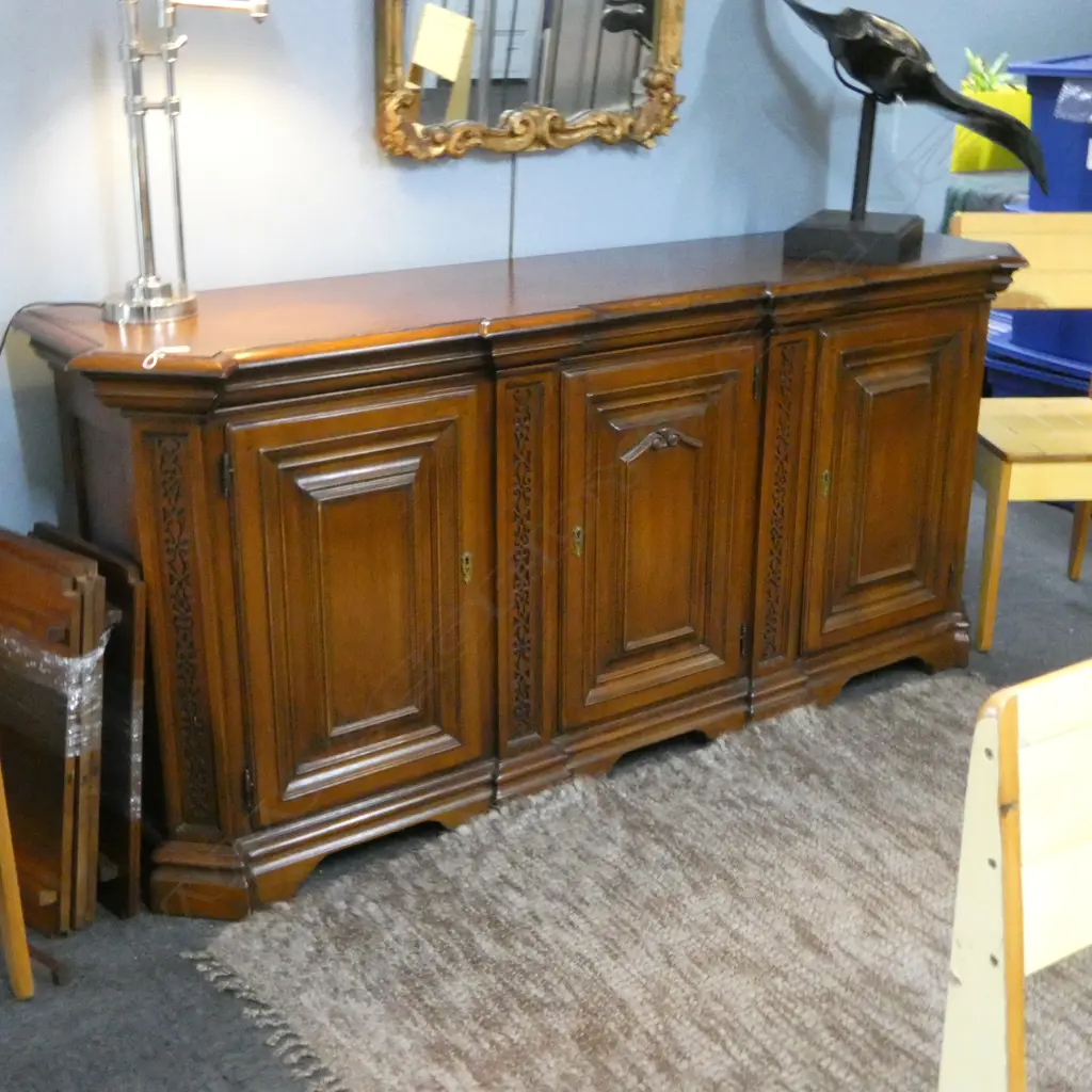 QUALITY MODERN 3 DOOR SIDEBOARD 2000x500x900mm Image 1++