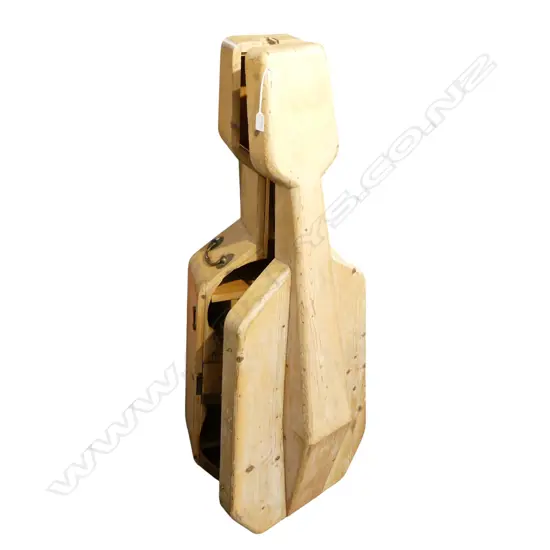 WOODEN CELLO CASE (REMOVABLE INSERTS) H.1260mm